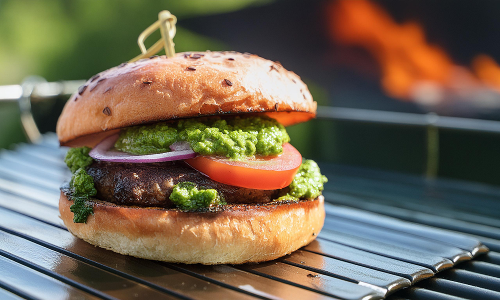 Spicy Chimichurri Burgers