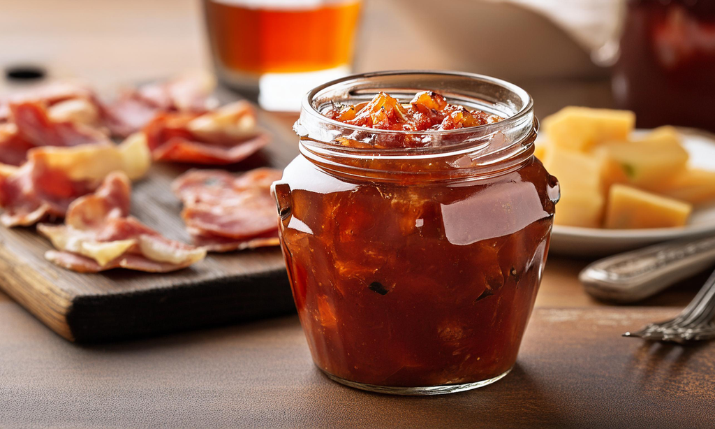 Slow Cooker Maple Bourbon Bacon Jam