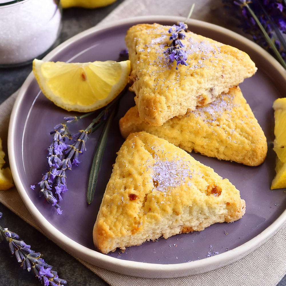 Image of Lavender Lemon Scones