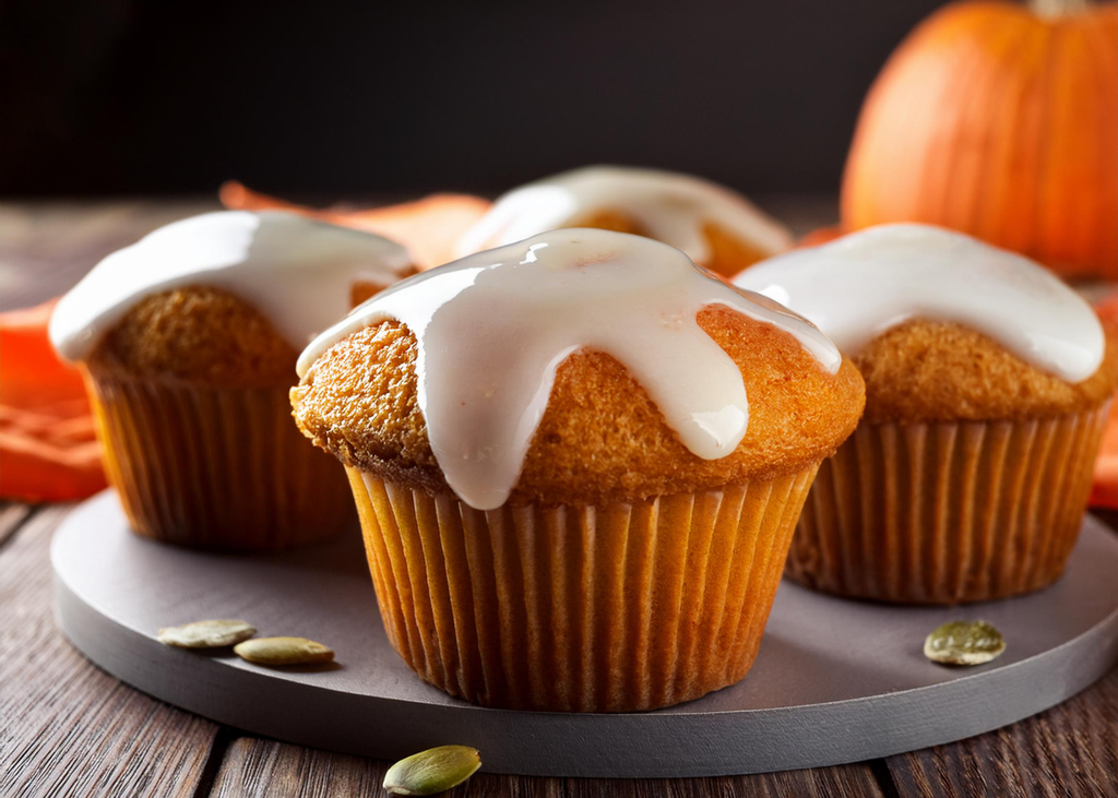 Image of Pumpkin Muffin with Maple Glaze