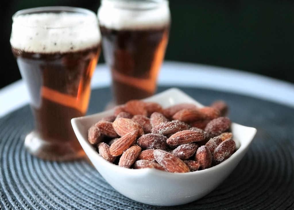 Image of Parmesan Garlic Roasted Almonds