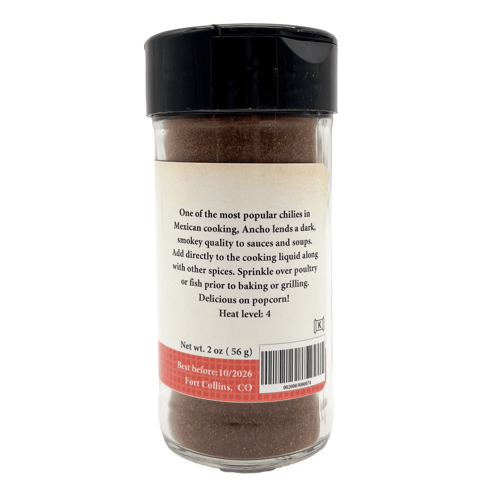 
                      
                        Poudre d'ancho chili
                      
                    