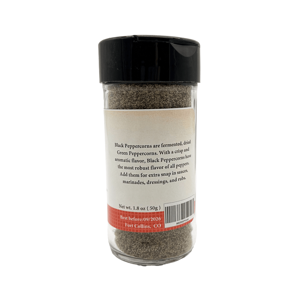 Black Peppercorn, Ground