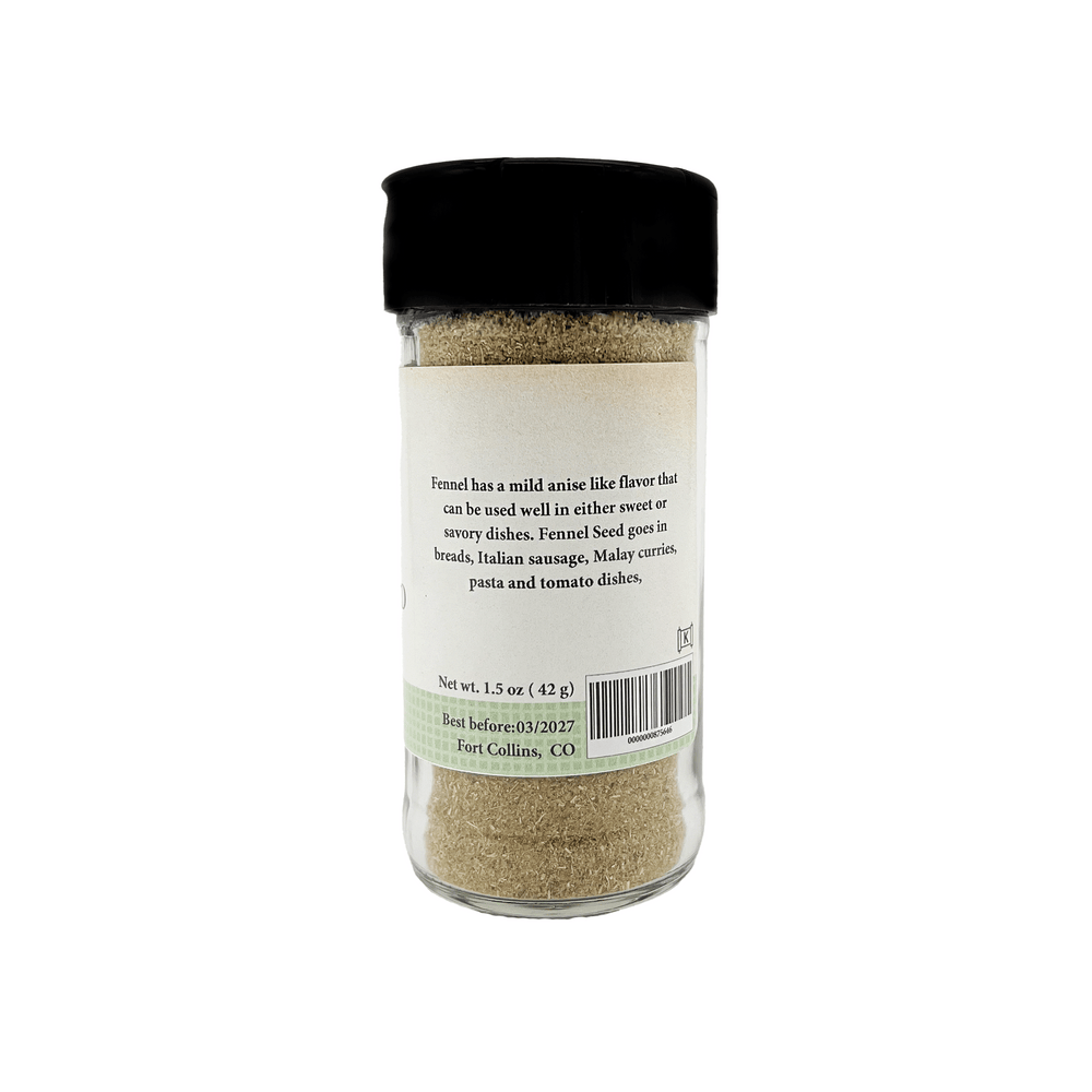 
                      
                        Fennel Seed, Ground
                      
                    