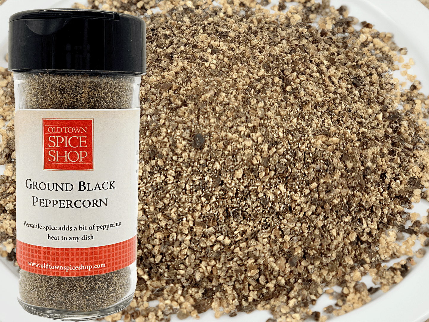 Black Peppercorn, Ground