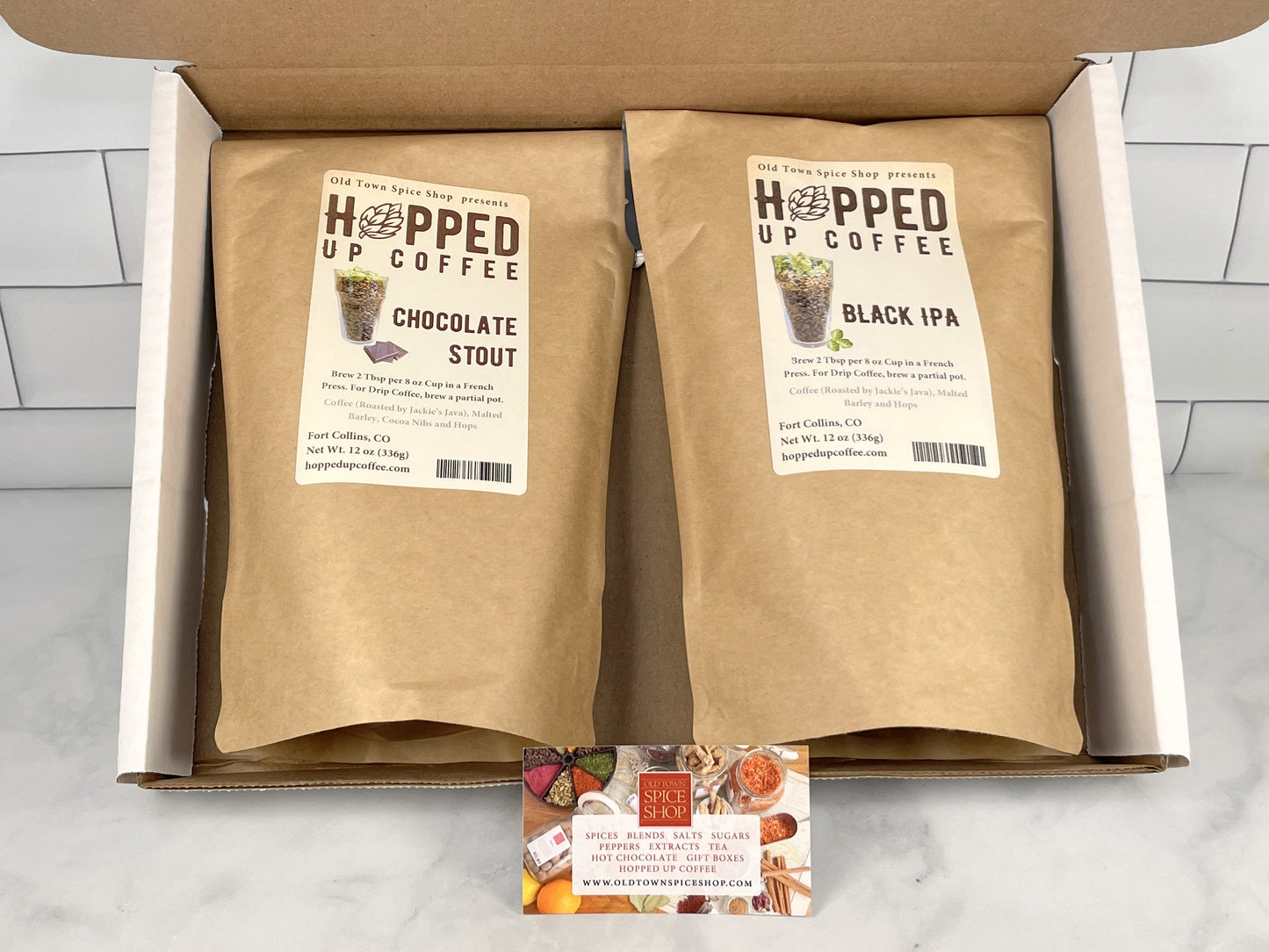 Hopped Up Coffee Combo Pack - Chocolate Stout and Black IPA