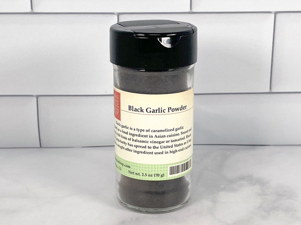 Black Garlic Powder | Essential Spices 4.10 oz Bottle